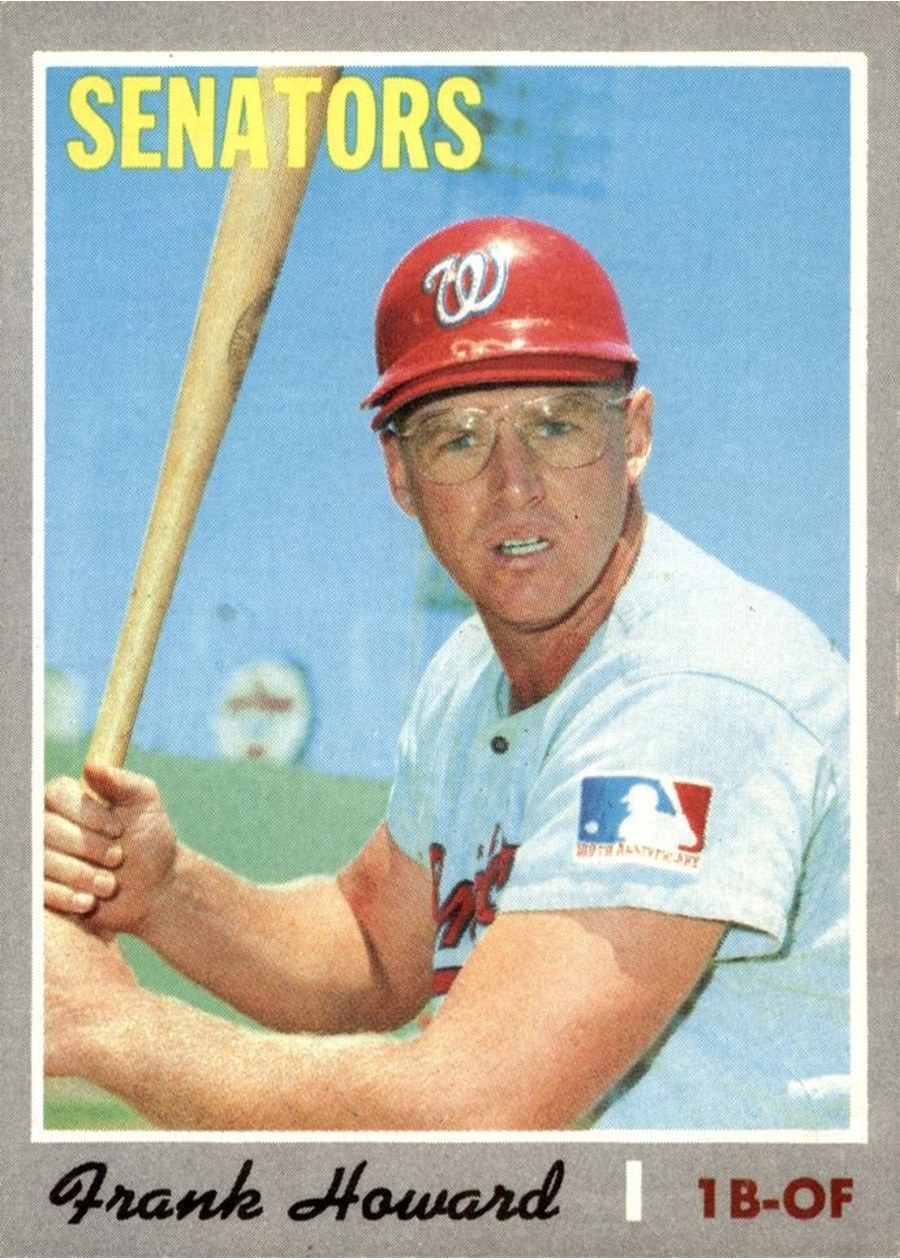 1970 Topps #550 Frank Howard, Washington Senators