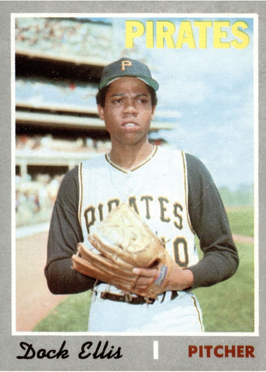 1970 Topps #551 Dock Ellis, Pittsburgh Pirates