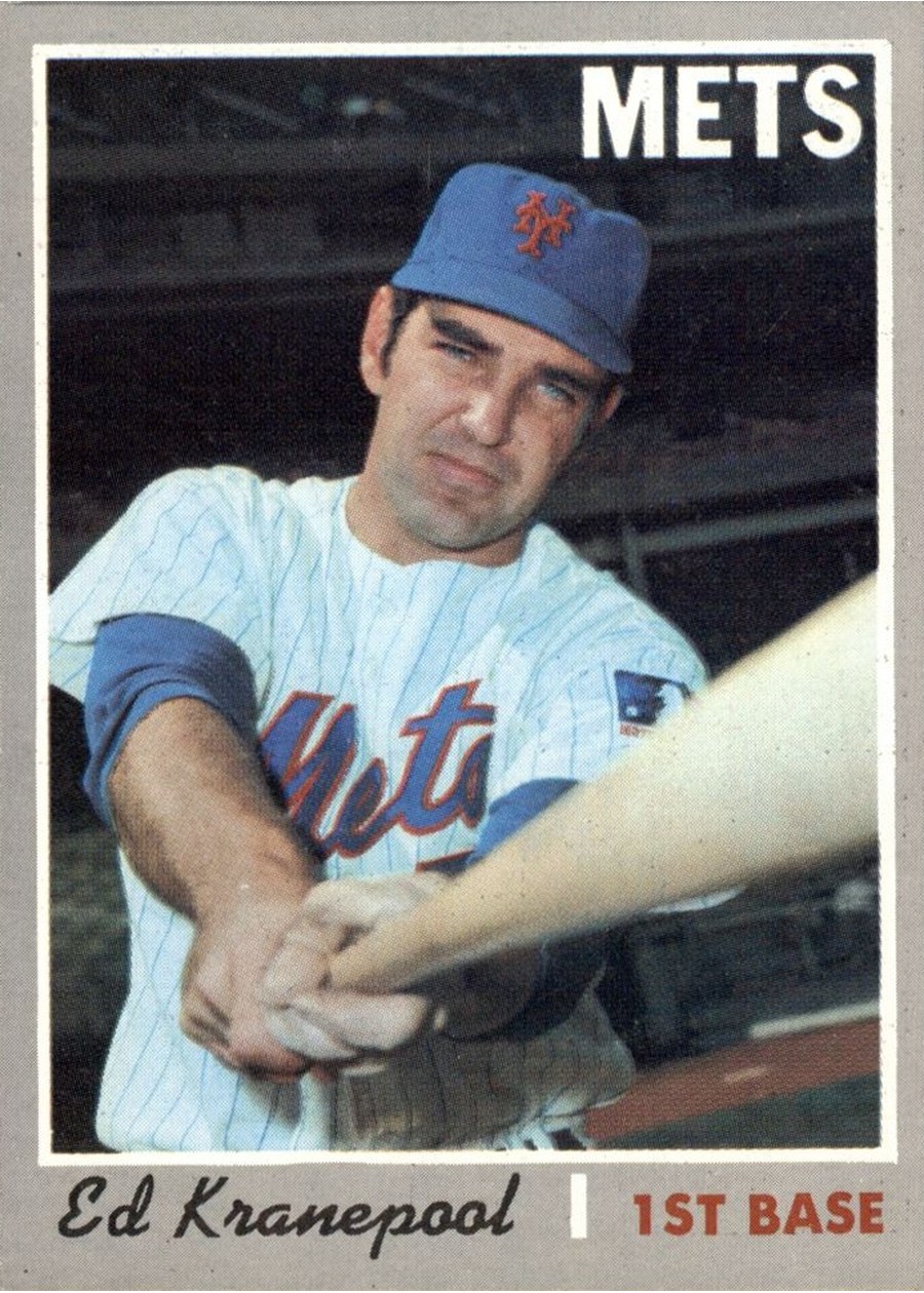 1970 Topps #557 Ed Kranepool, New York Mets