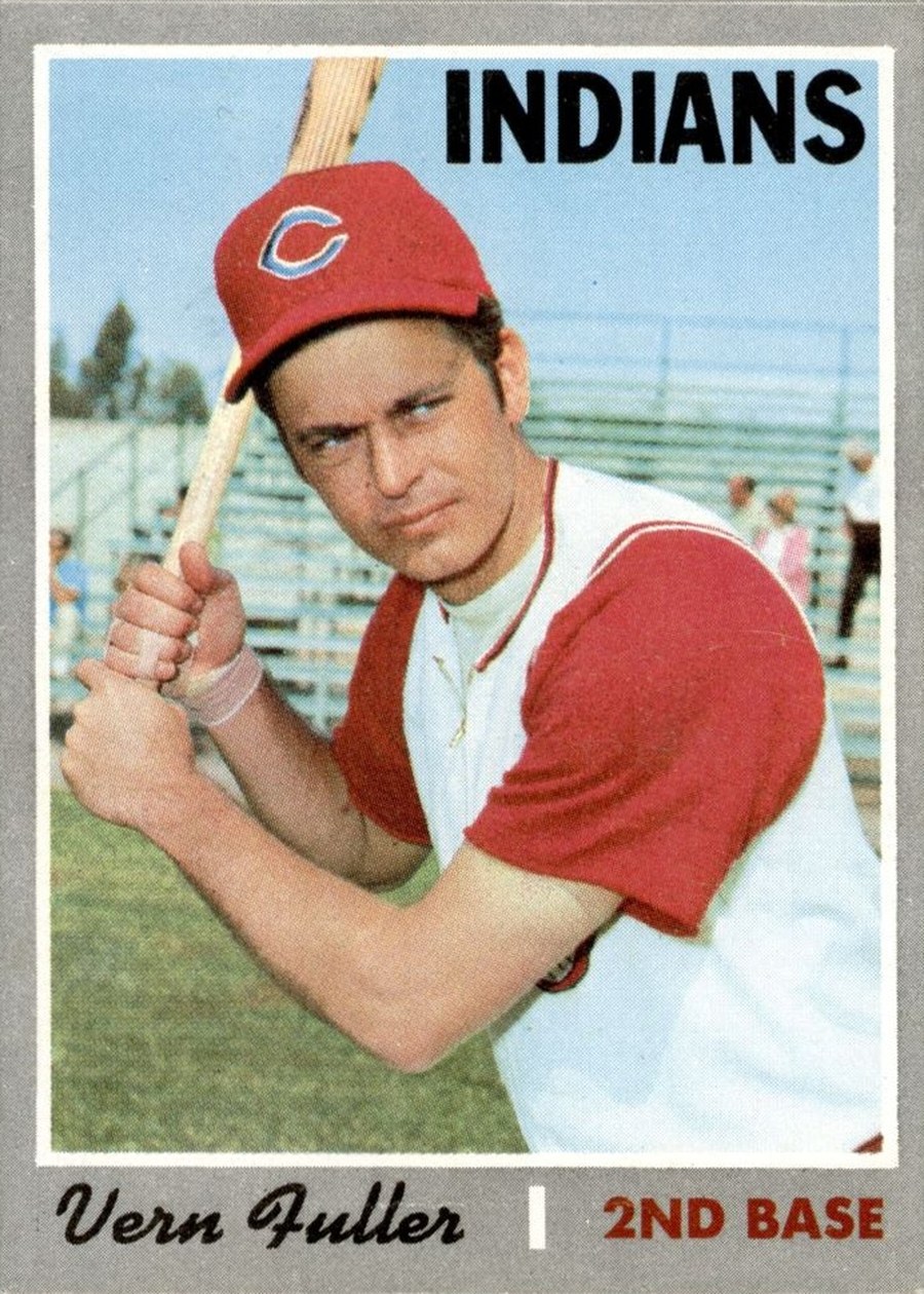 1970 Topps #558 Vern Fuller, Cleveland Indians