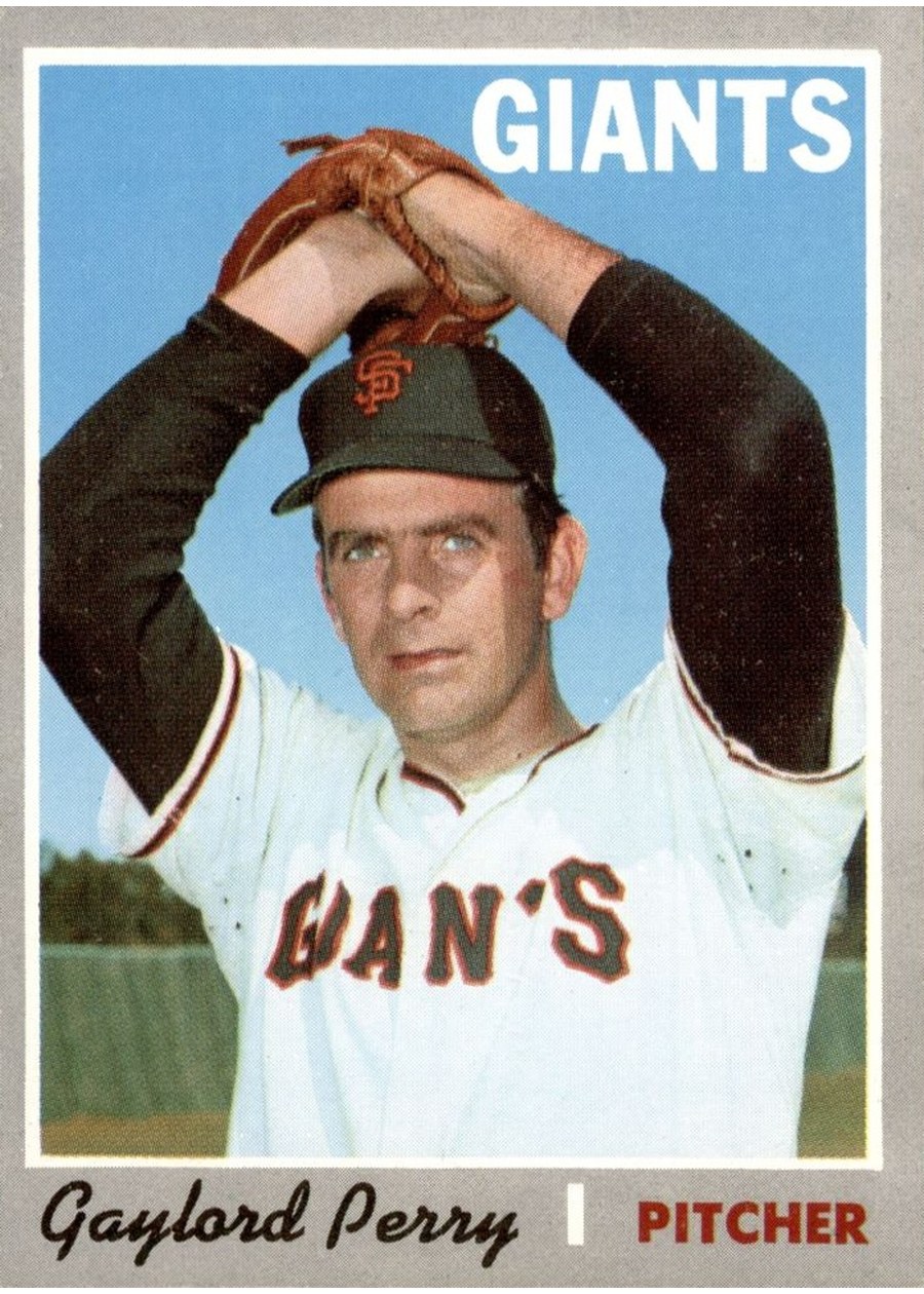 1970 Topps #560 Gaylord Perry, San Francisco Giants