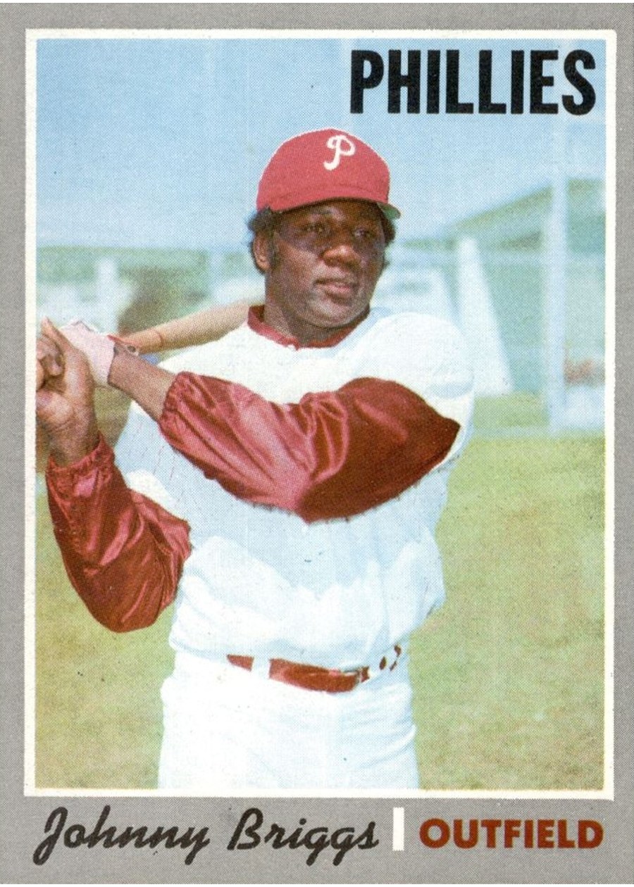 1970 Topps #564 Johnny Briggs, Philadelphia Phillies