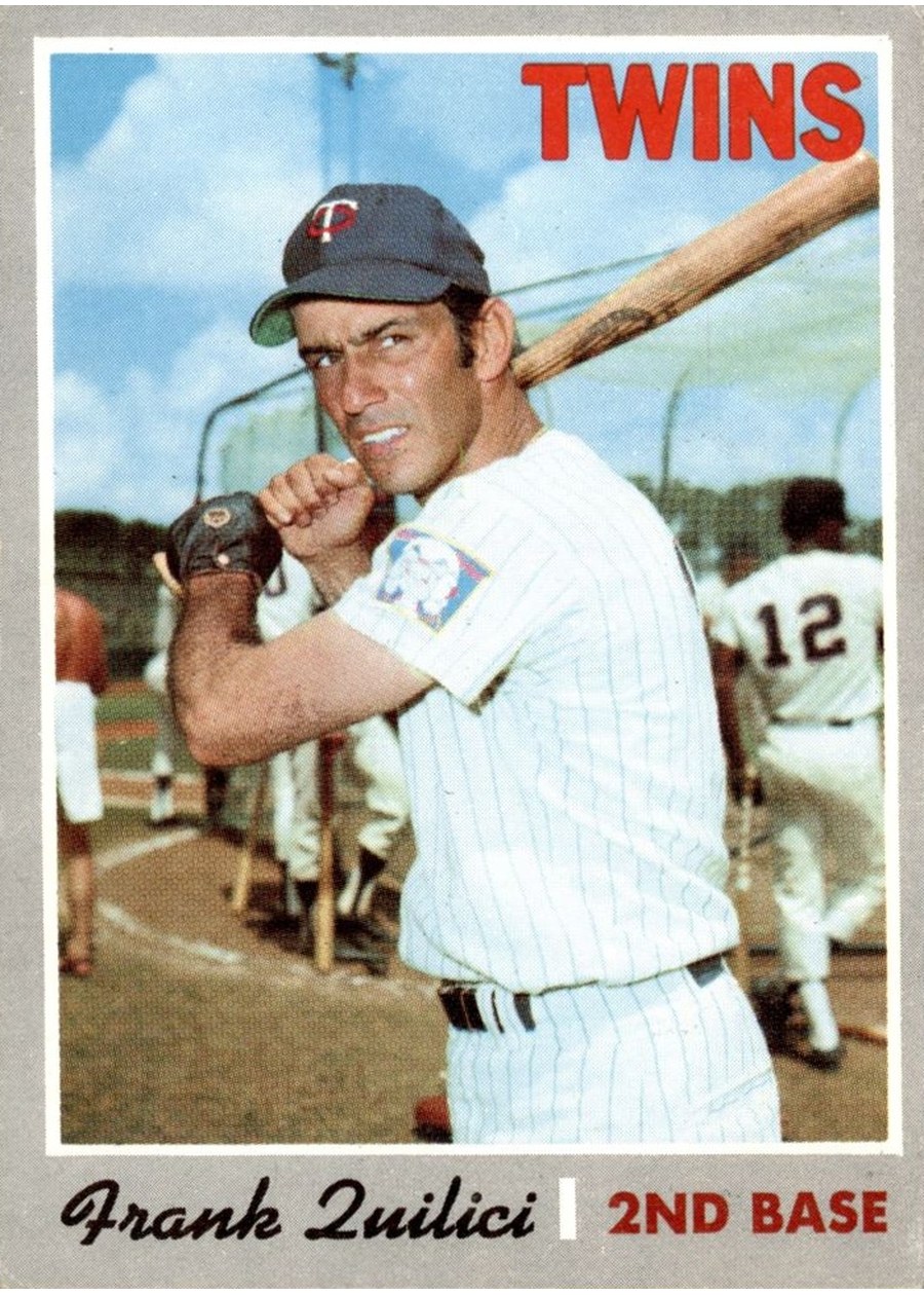1970 Topps #572 Frank Quilici, Minnesota Twins