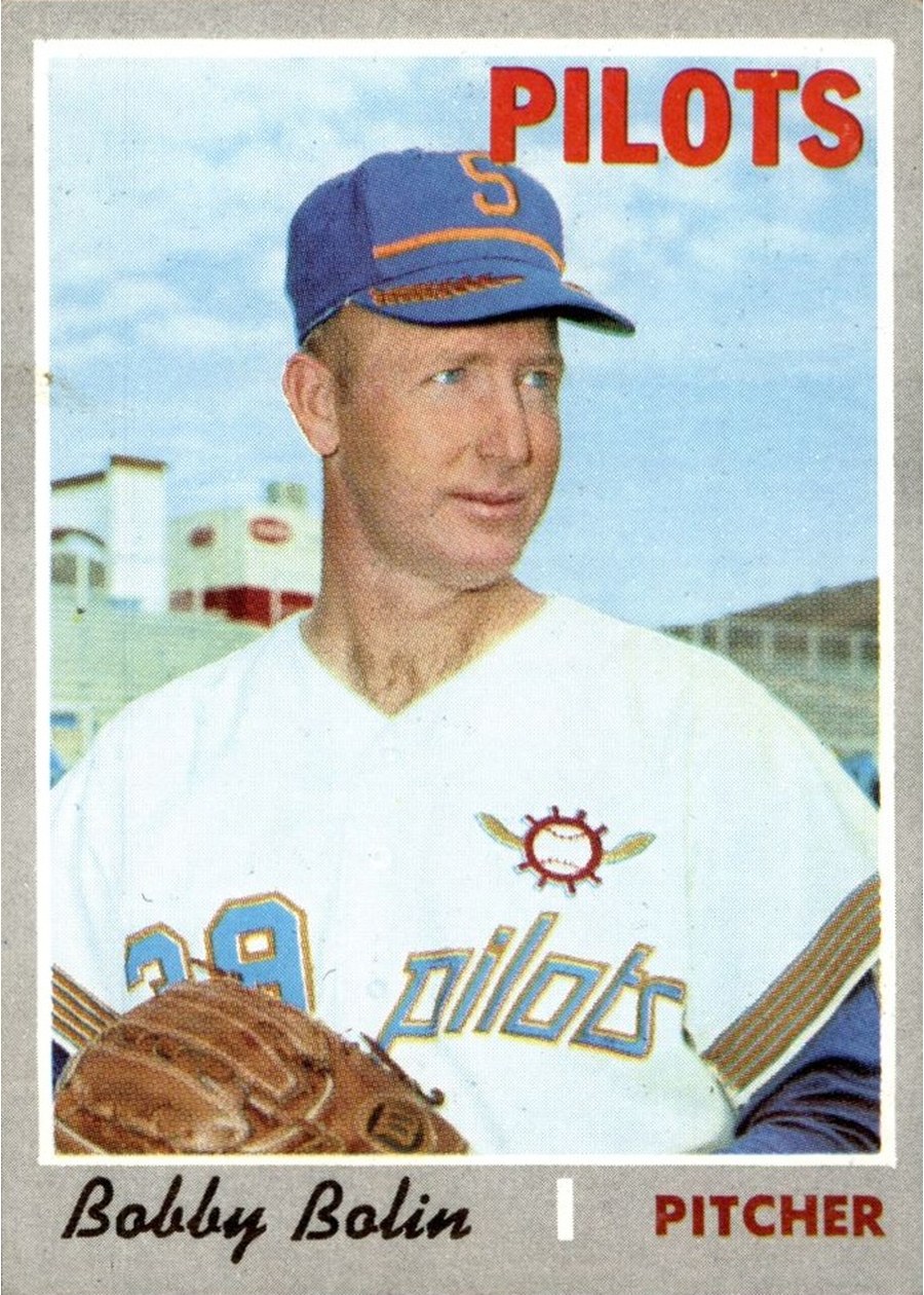 1970 Topps #574 Bobby Bolin, Seattle Pilots