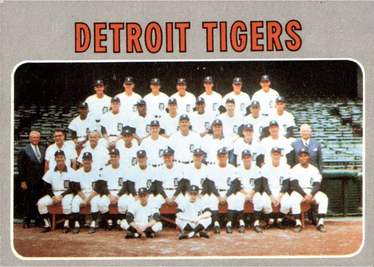 1970 Topps #579 Detroit Tigers