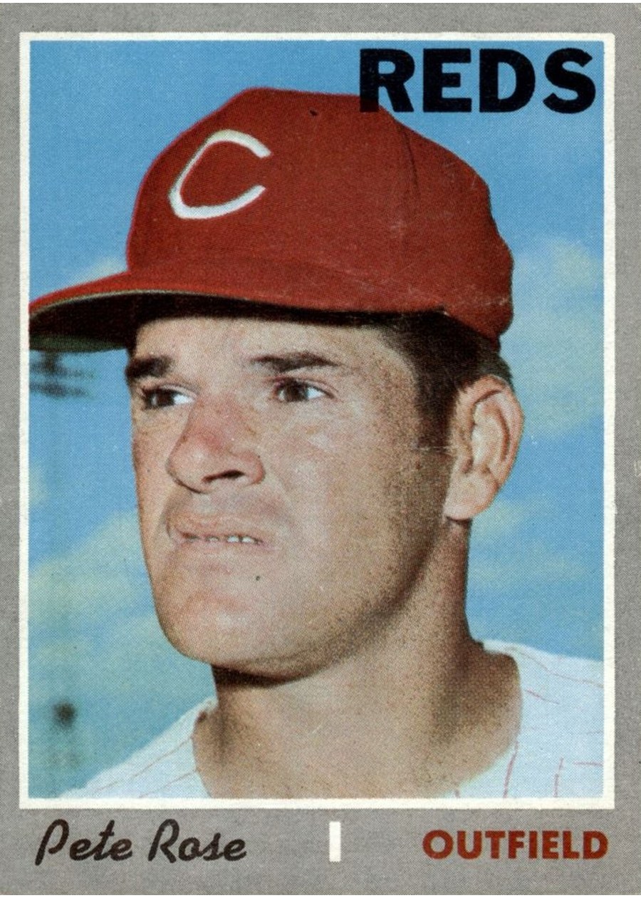 1970 Topps #580 Pete Rose, Cincinnati Reds