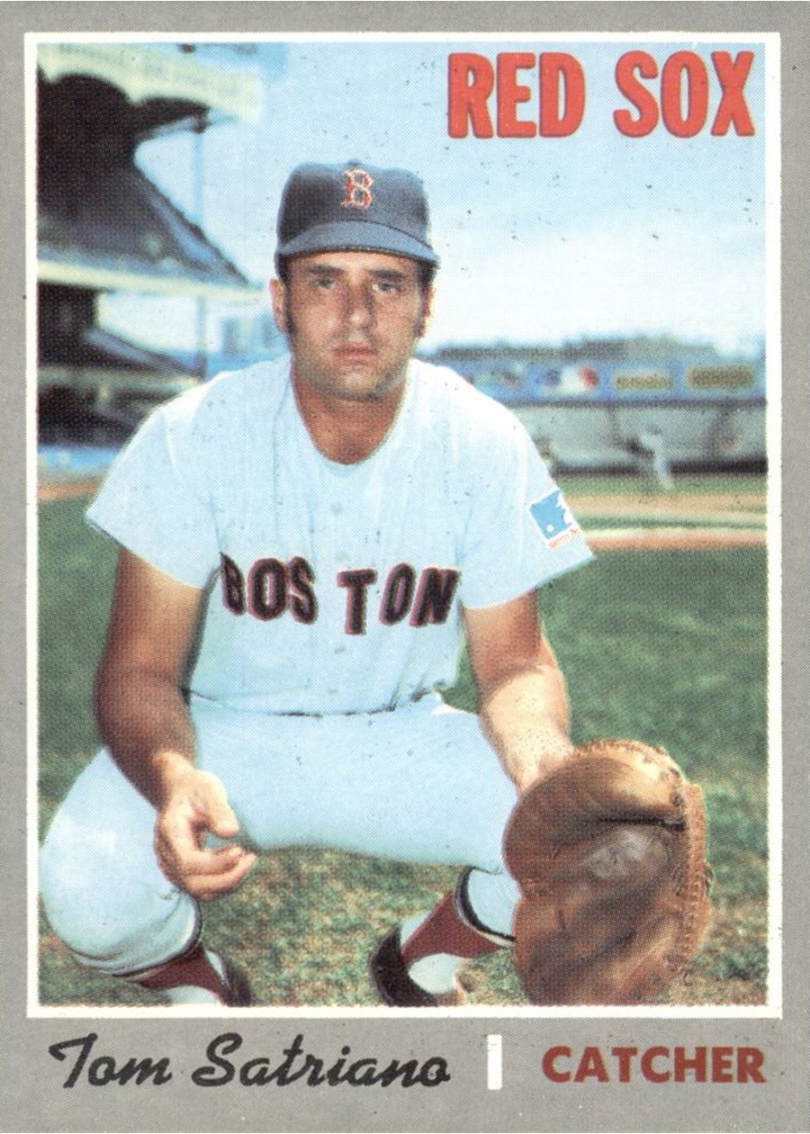 1970 Topps #581 Tom Satriano, Boston Red Sox