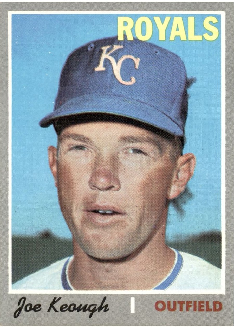 1970 Topps #589 Joe Keough, Kansas City Royals