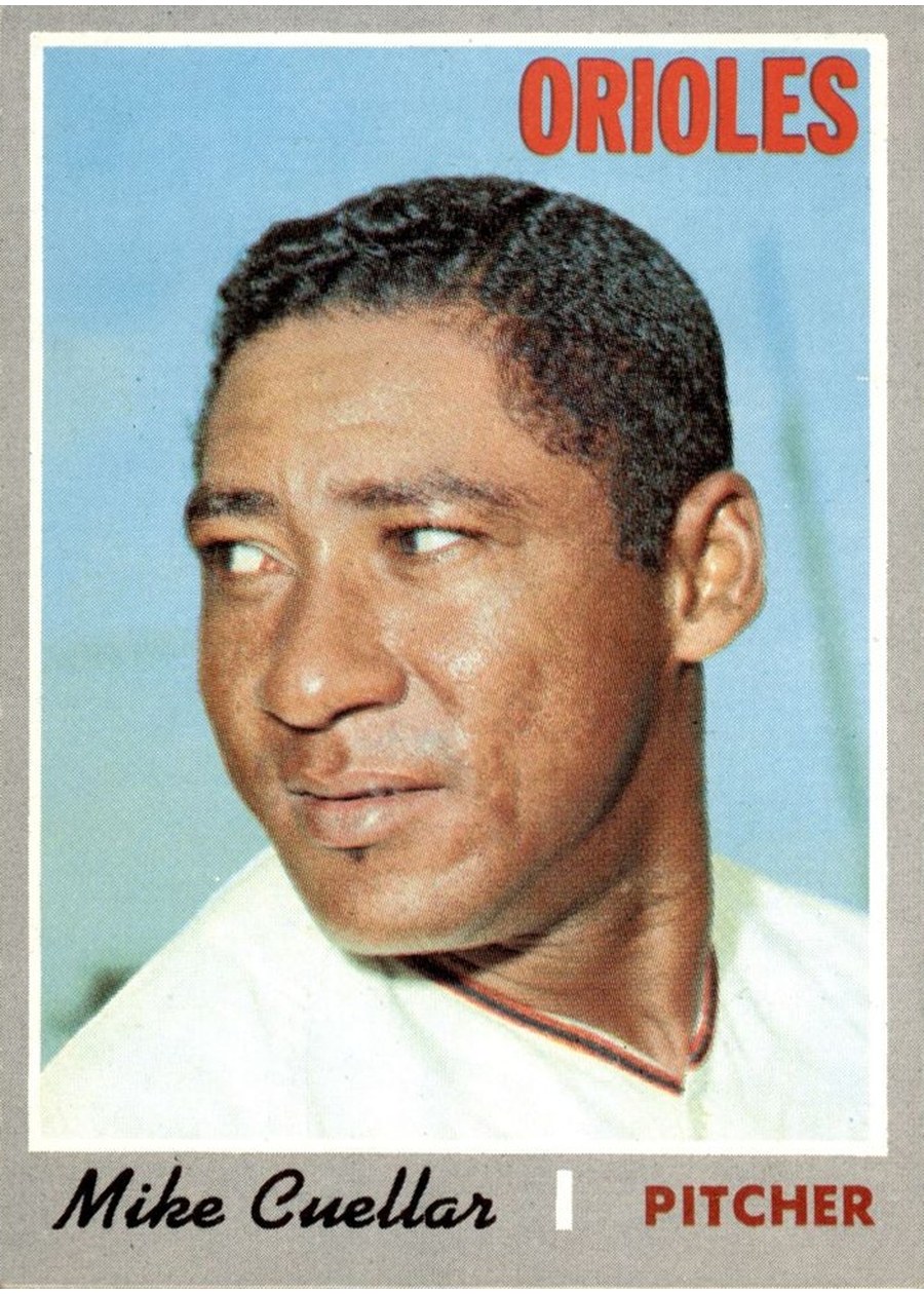 1970 Topps #590 Mike Cuellar, Baltimore Orioles