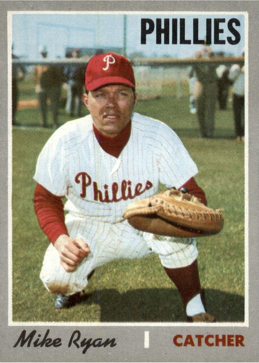 1970 Topps #591 Mike Ryan, Philadelphia Phillies