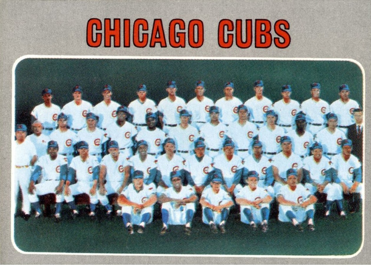 1970 Topps #593 Chicago Cubs