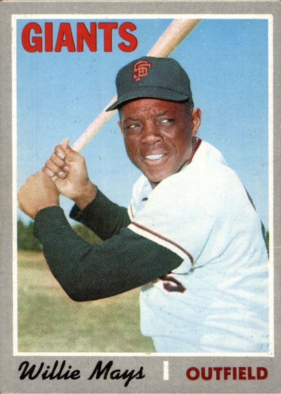 1970 Topps #600 Willie Mays, San Francisco Giants