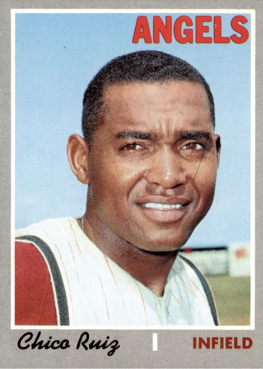 1970 Topps #606 Chico Ruiz, California Angels