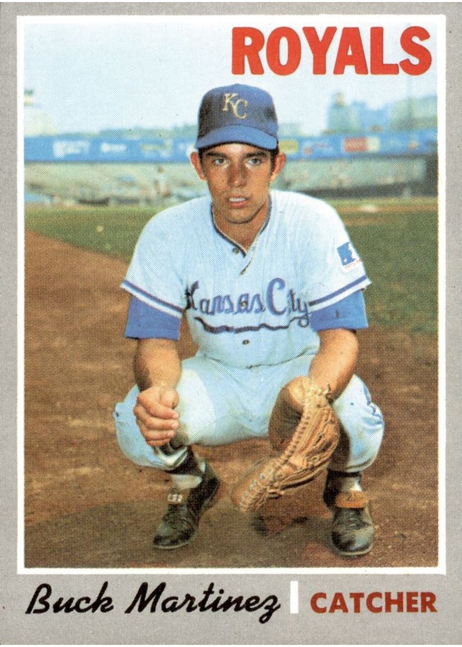 1970 Topps #609 Buck Martinez, Kansas City Royals