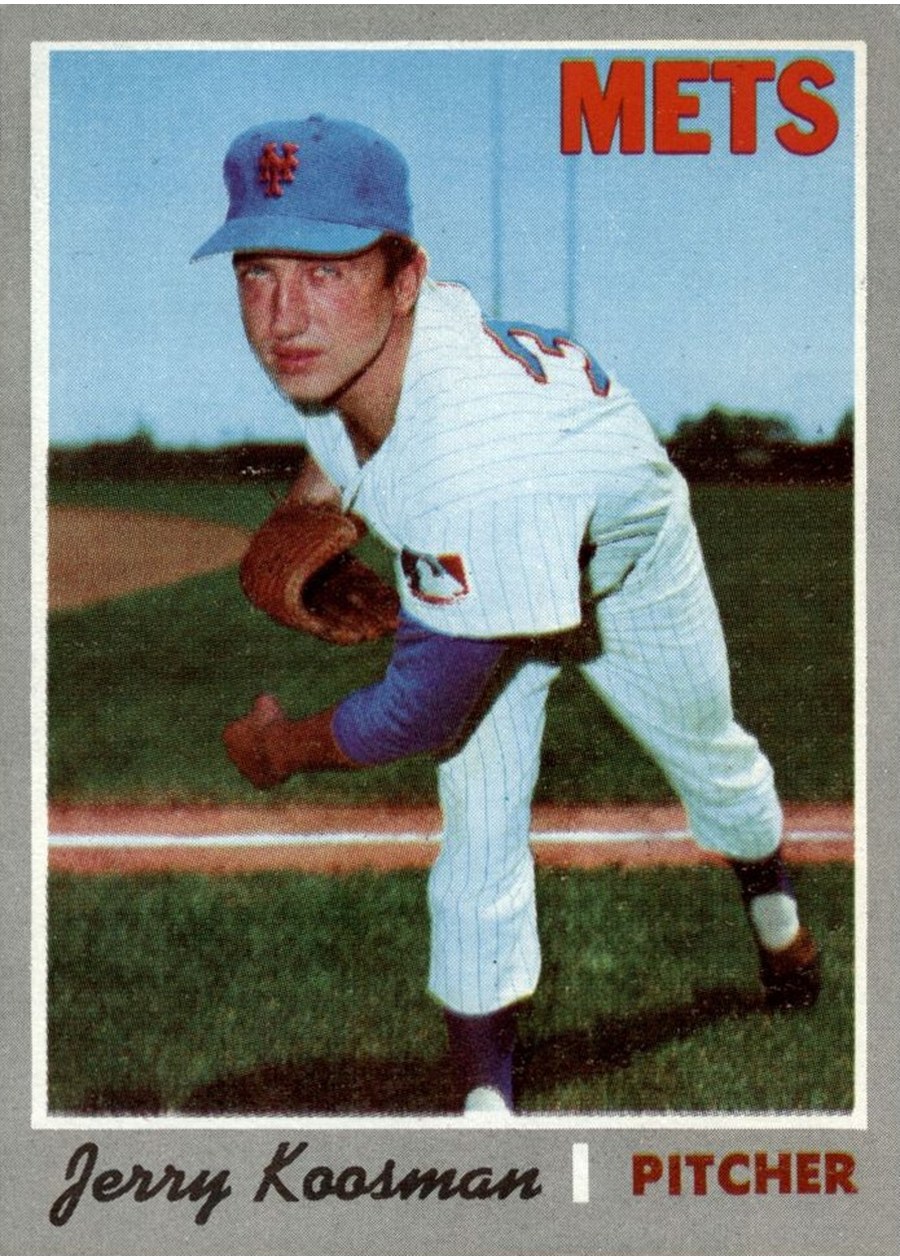1970 Topps #610 Jerry Koosman, New York Mets