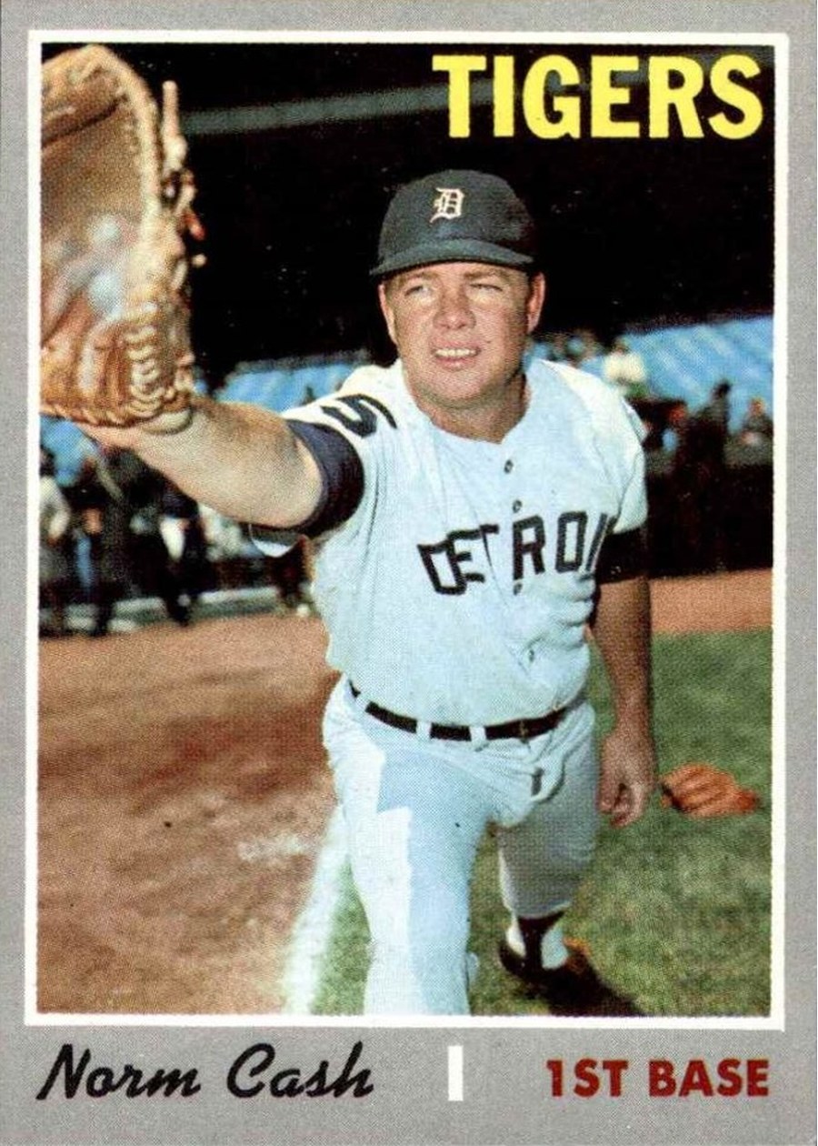 1970 Topps #611 Norm Cash, Detroit Tigers