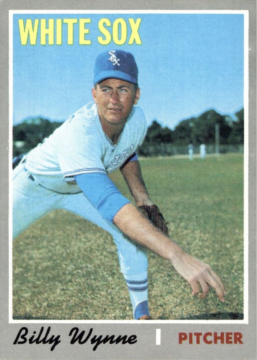 1970 Topps #618 Billy Wynne, Chicago White Sox