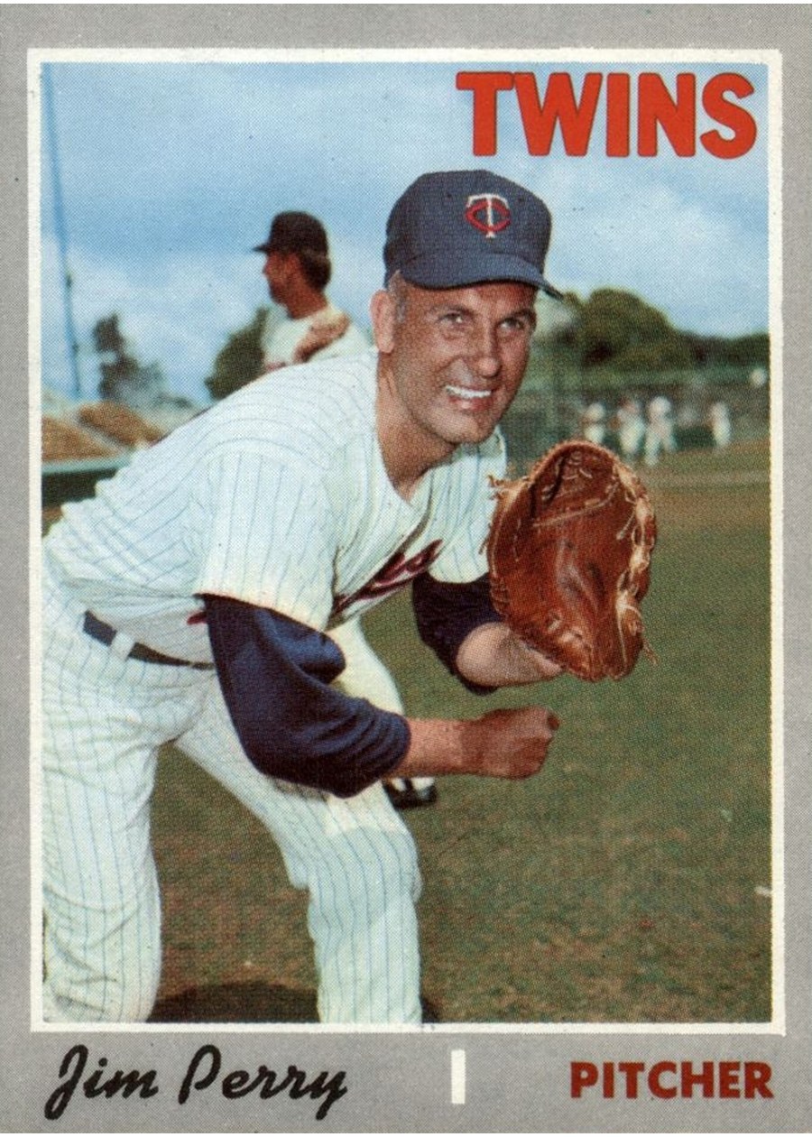 1970 Topps #620 Jim Perry, Minnesota Twins