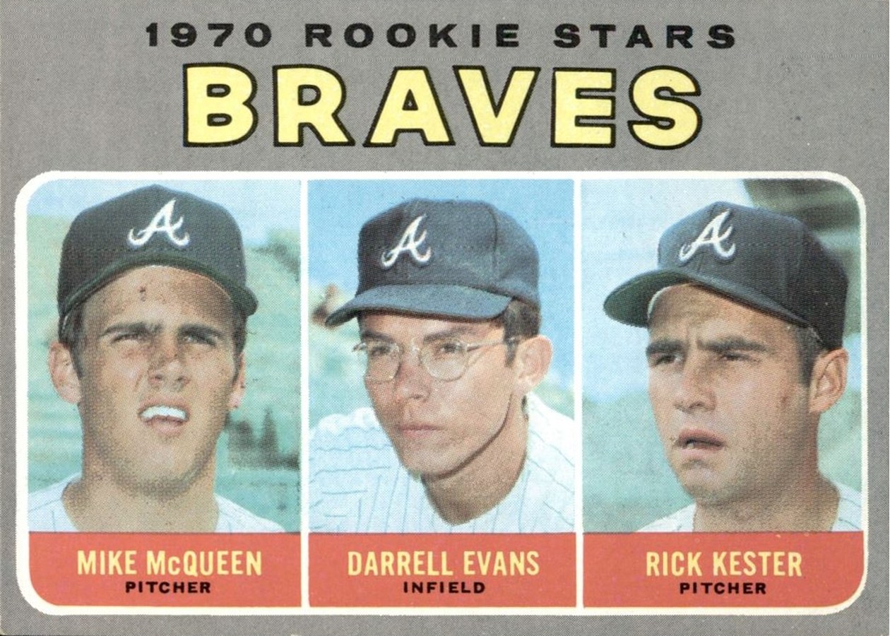 1970 Topps #621 Braves 1970 Rookie Stars, Atlanta Braves