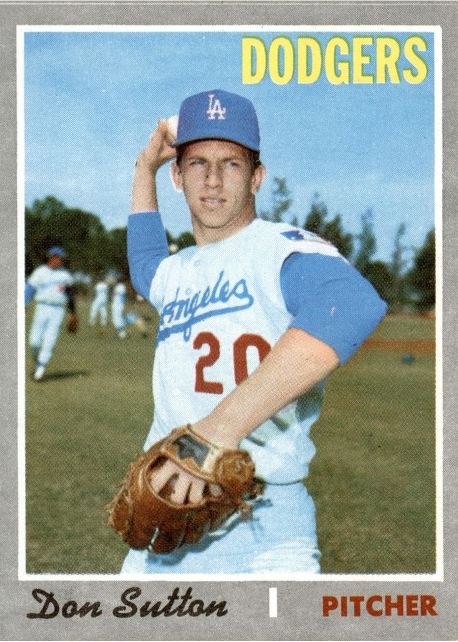 1970 Topps #622 Don Sutton, Los Angeles Dodgers
