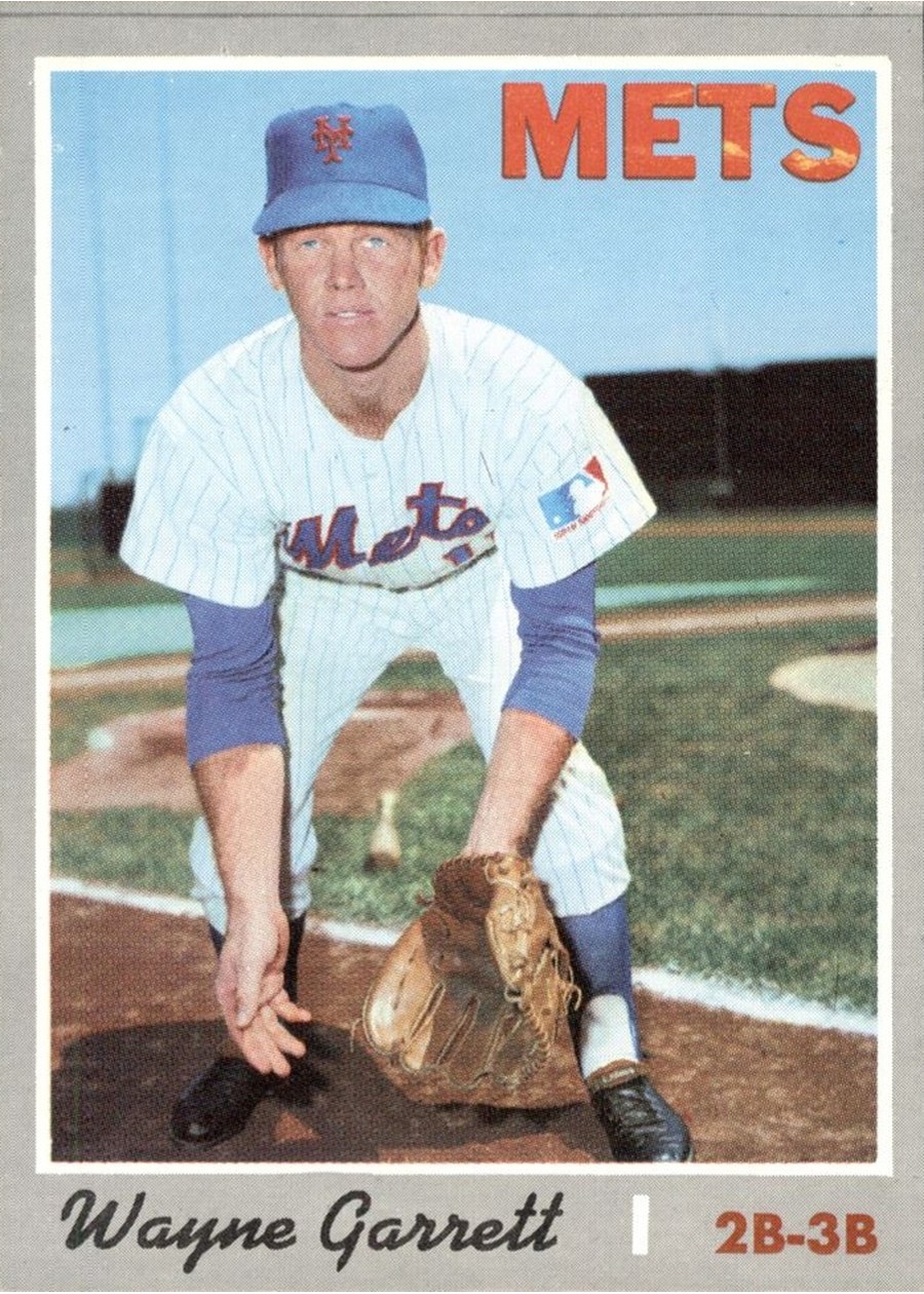 1970 Topps #628 Wayne Garrett, New York Mets