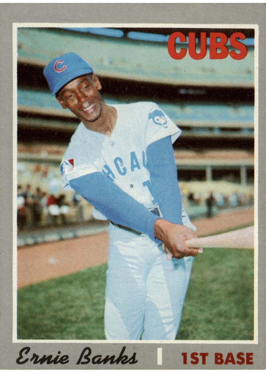 1970 Topps #630 Ernie Banks, Chicago Cubs