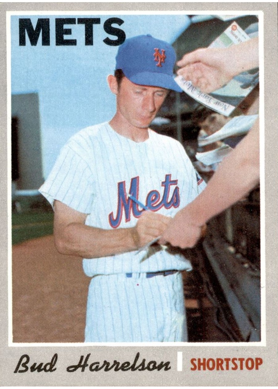 1970 Topps #634 Bud Harrelson, New York Mets
