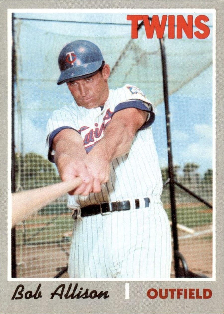 1970 Topps #635 Bob Allison, Minnesota Twins