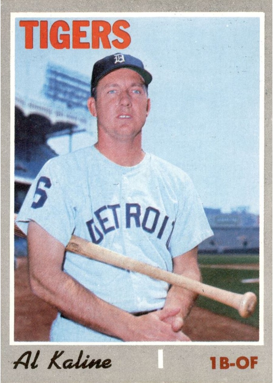 1970 Topps #640 Al Kaline, Detroit Tigers
