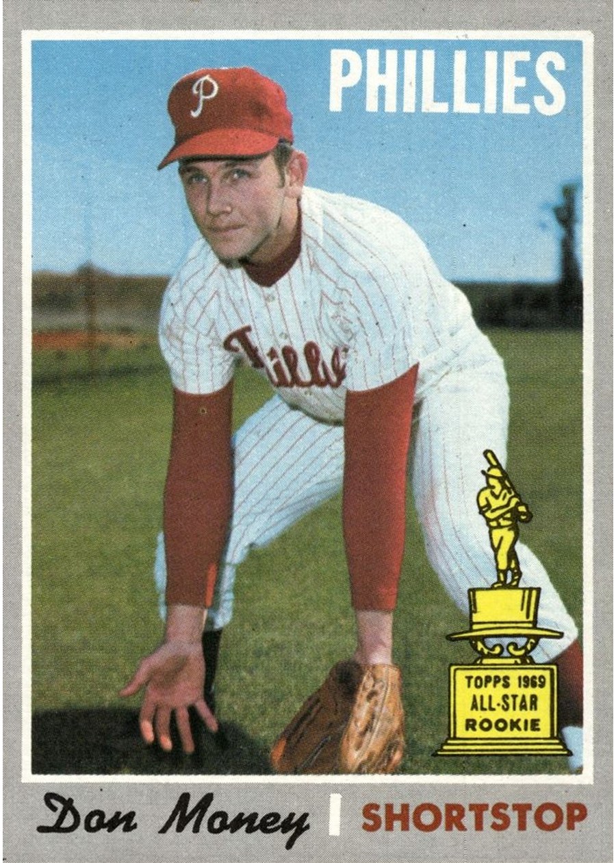 1970 Topps #645 Don Money, Philadelphia Phillies