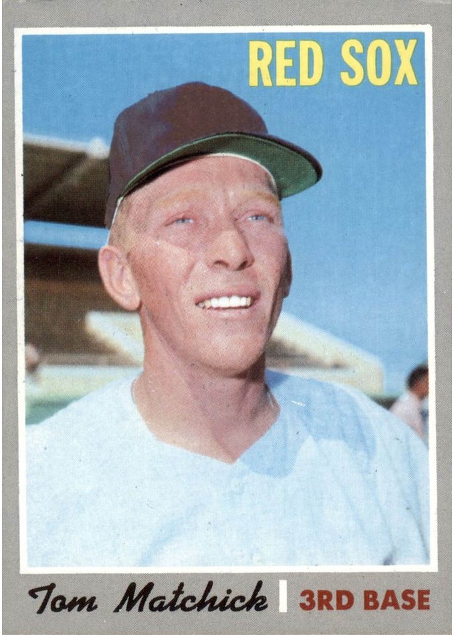 1970 Topps #647 Tom Matchick, Boston Red Sox