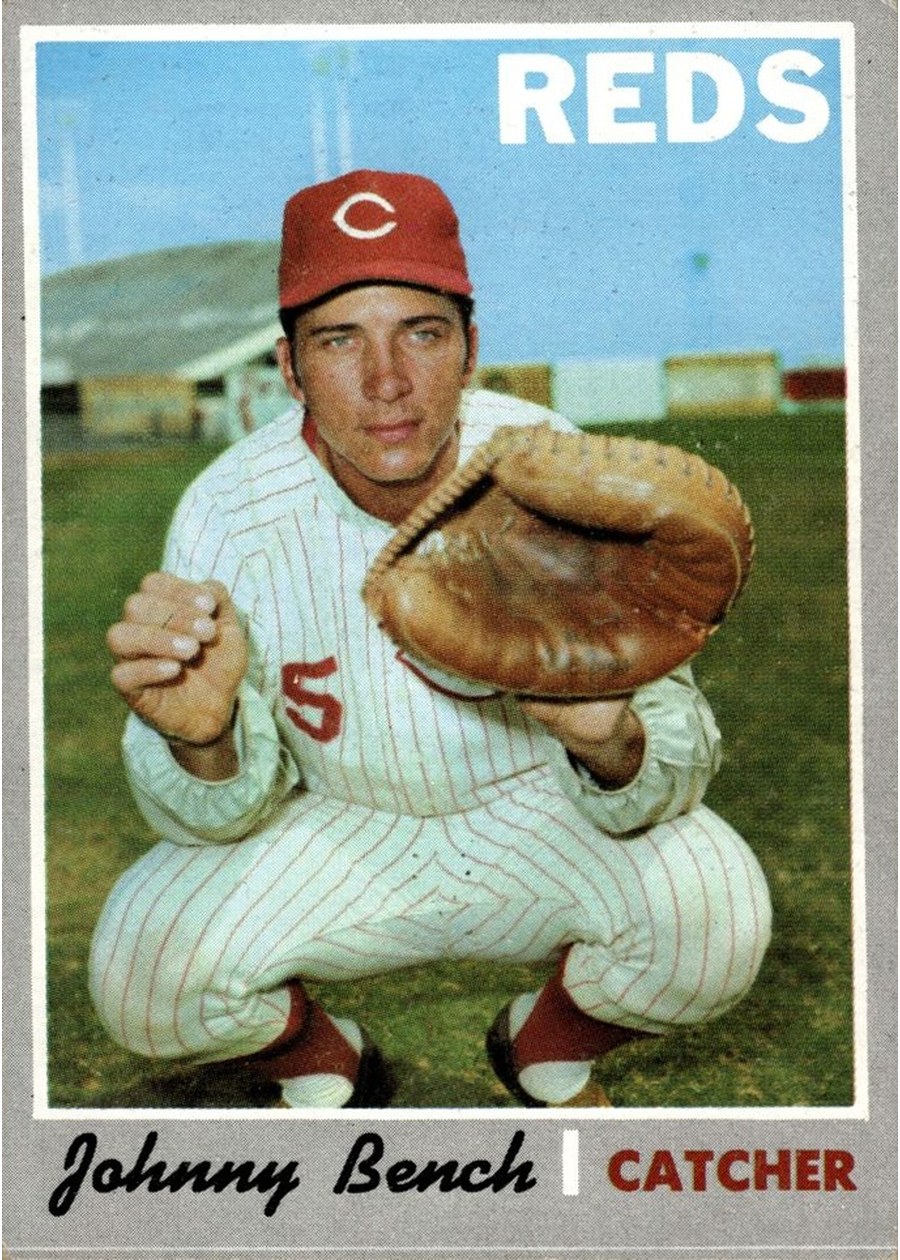 1970 Topps #660 Johnny Bench, Cincinnati Reds