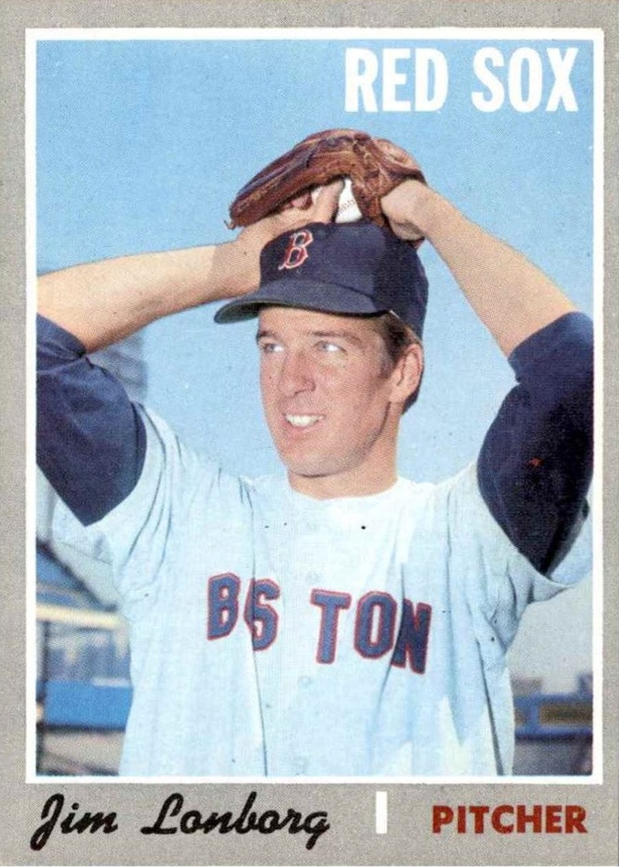 1970 Topps #665 Jim Lonborg, Boston Red Sox