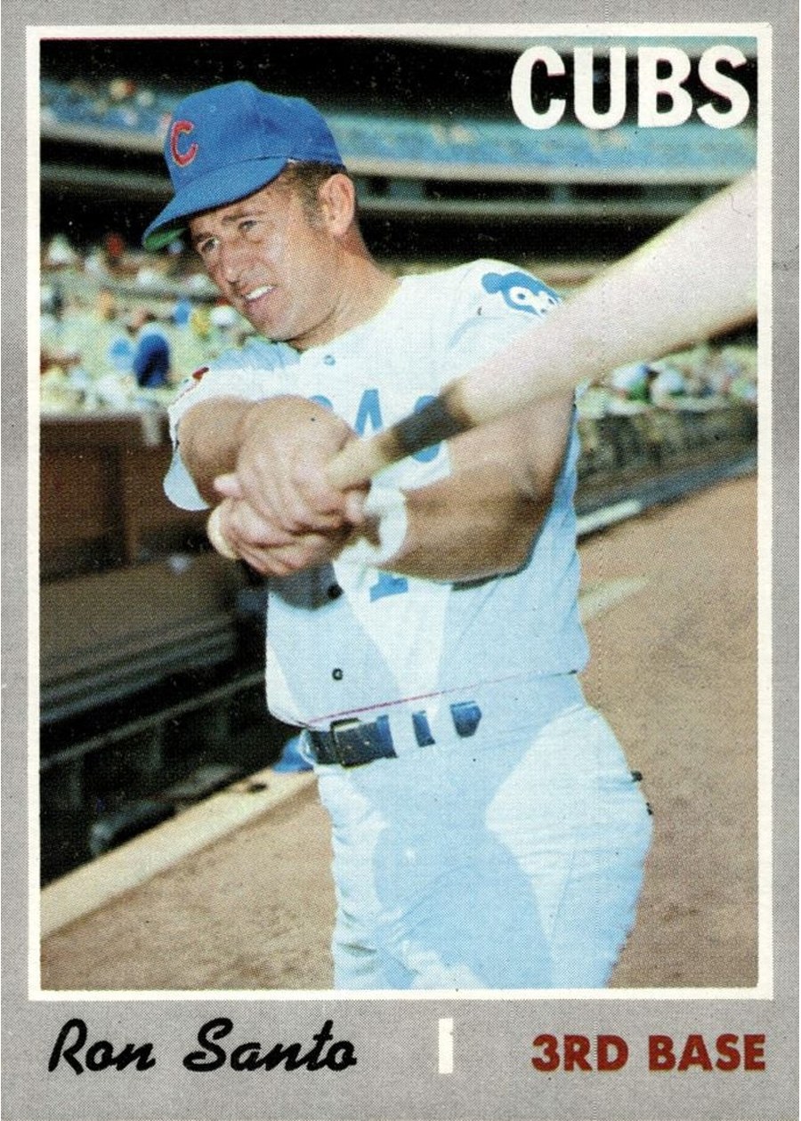 1970 Topps #670 Ron Santo, Chicago Cubs