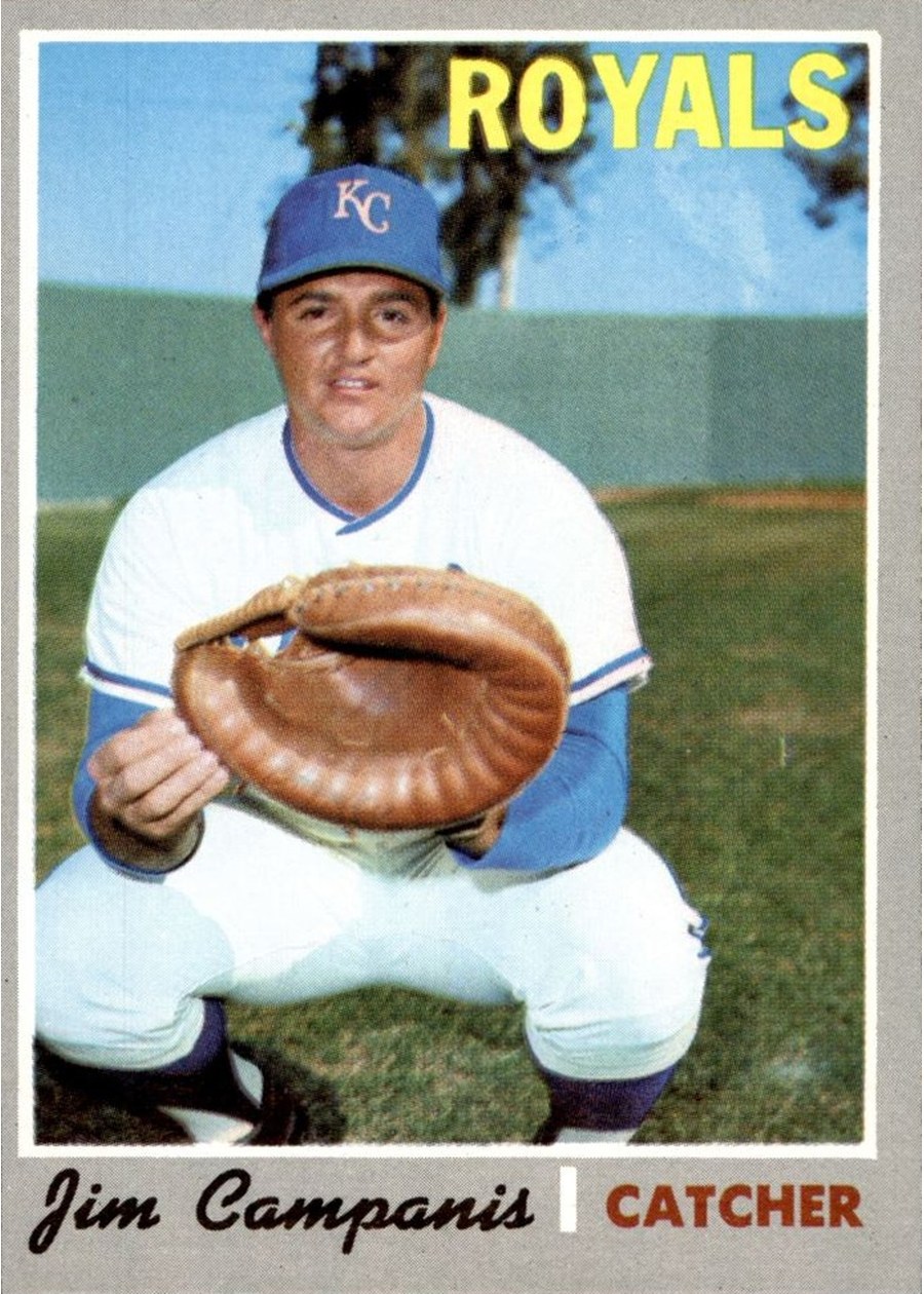 1970 Topps #671 Jim Campanis, Kansas City Royals