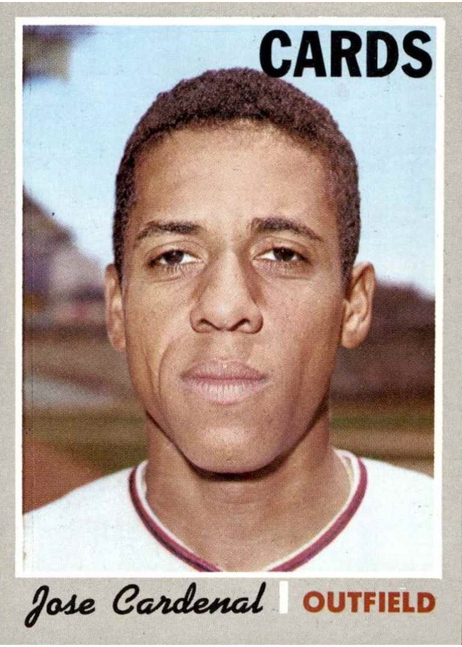 1970 Topps #675 Jose Cardenal, St. Louis Cardinals