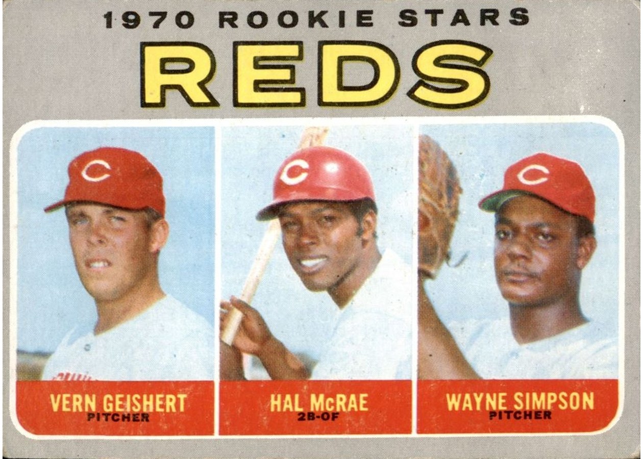 1970 Topps #683 Reds 1970 Rookie Stars, Cincinnati Reds