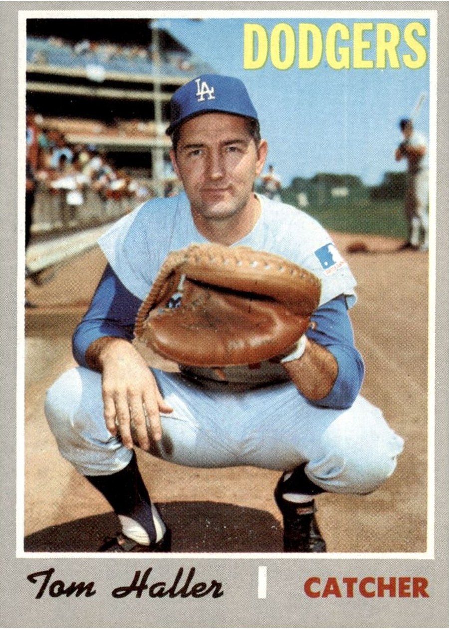 1970 Topps #685 Tom Haller, Los Angeles Dodgers