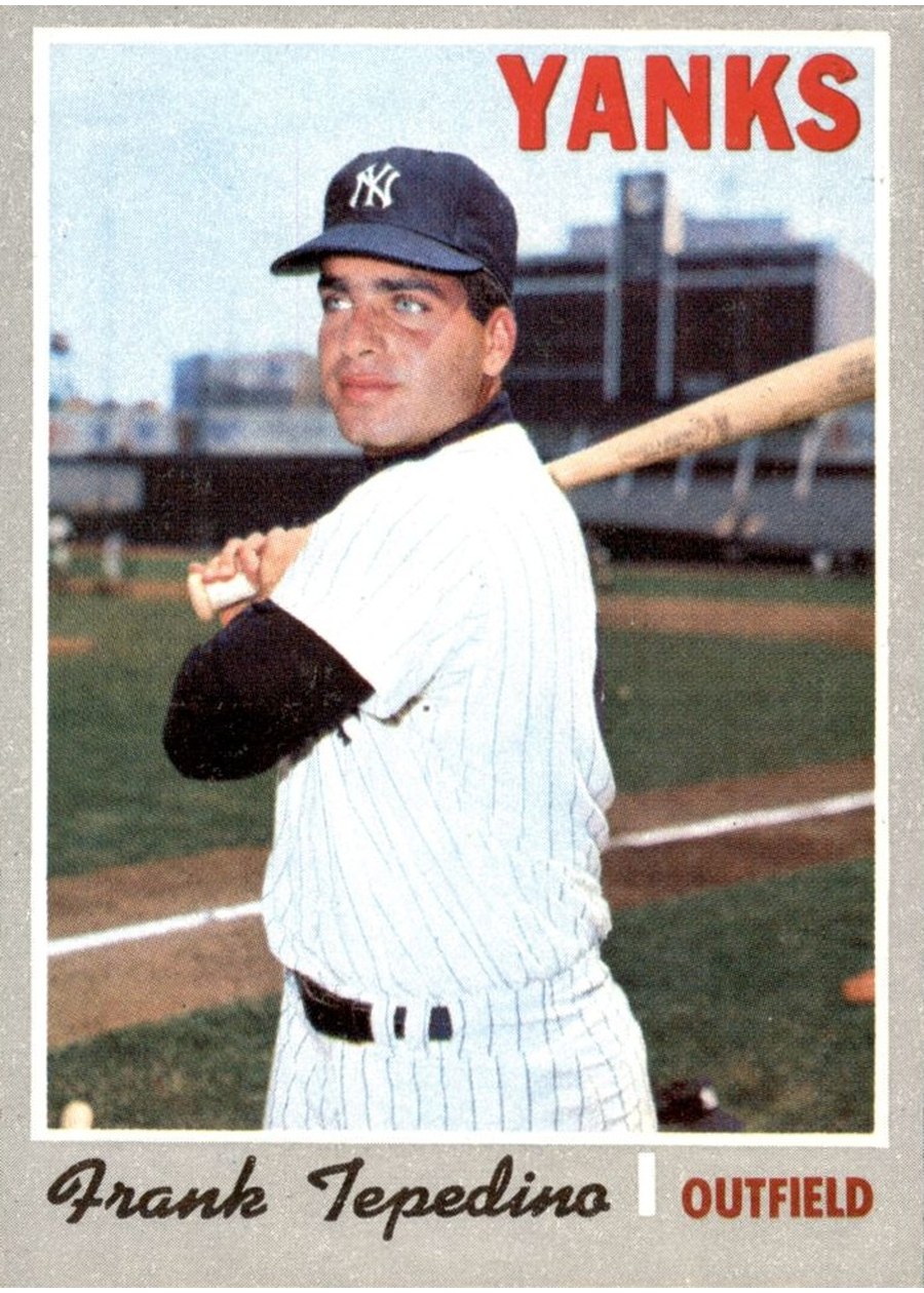 1970 Topps #689 Frank Tepedino, New York Yankees