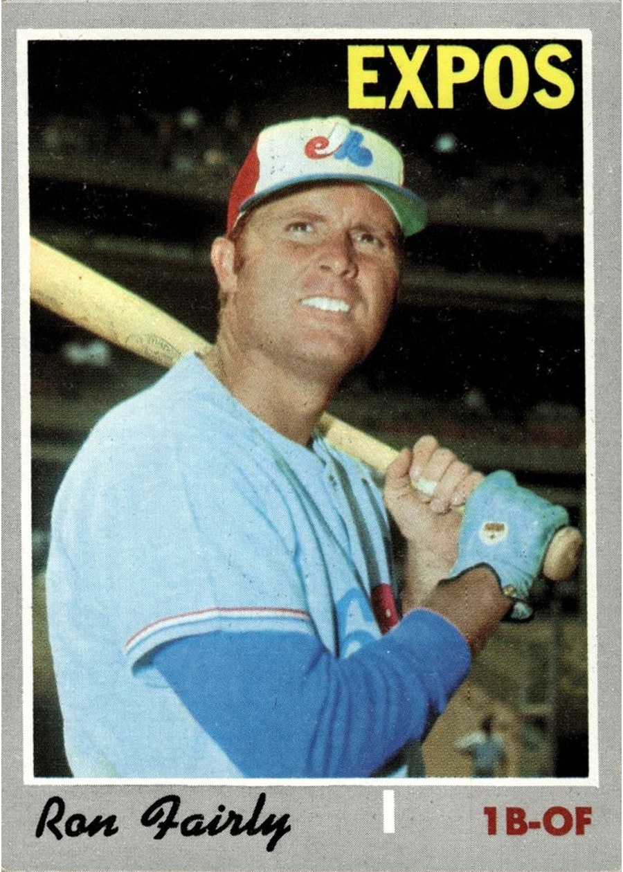 1970 Topps #690 Ron Fairly, Montreal Expos
