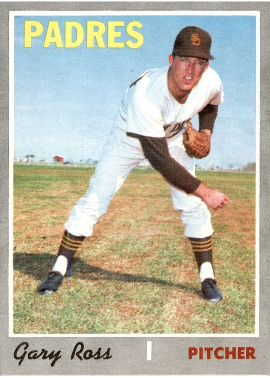 1970 Topps #694 Gary Ross, San Diego Padres