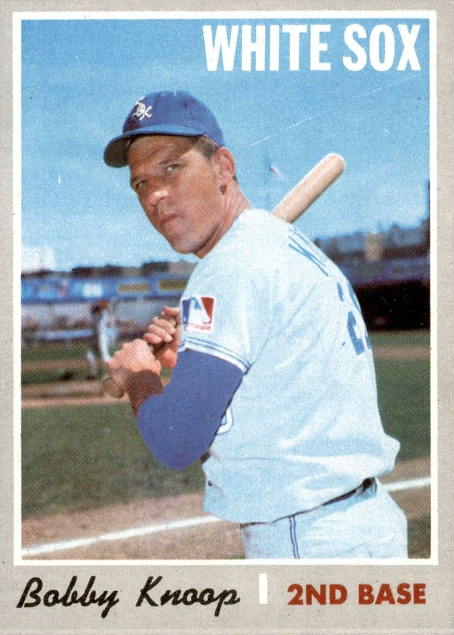 1970 Topps #695 Bobby Knoop, Chicago White Sox