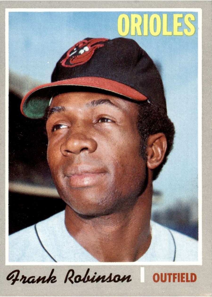 1970 Topps #700 Frank Robinson, Baltimore Orioles