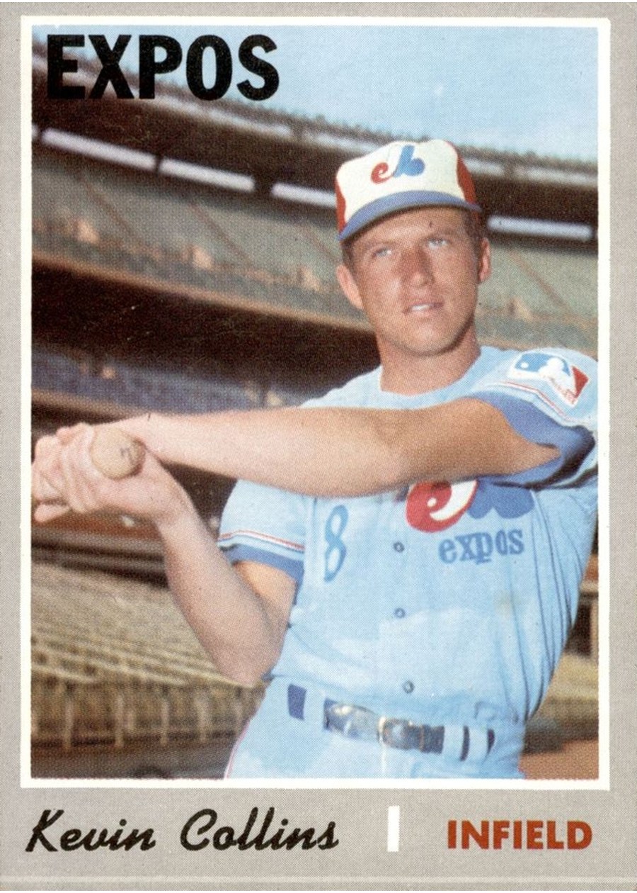 1970 Topps #707 Kevin Collins, Montreal Expos