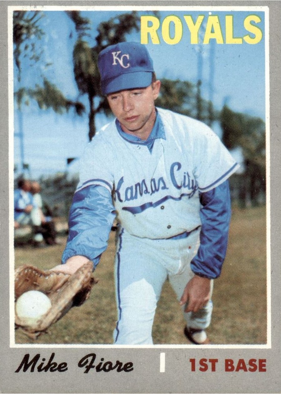 1970 Topps #709 Mike Fiore, Kansas City Royals