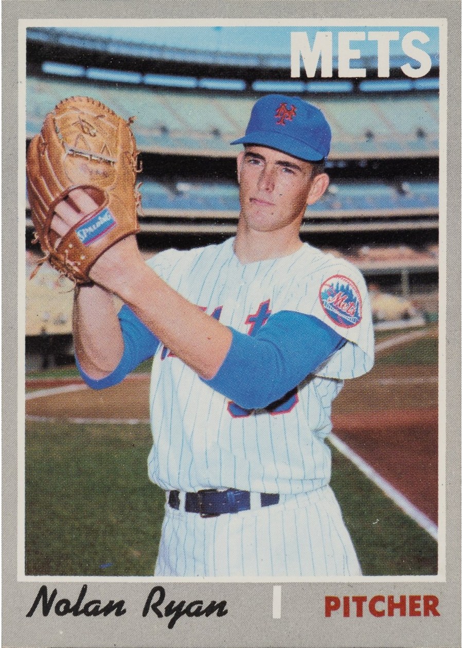 1970 Topps #712 Nolan Ryan, New York Mets