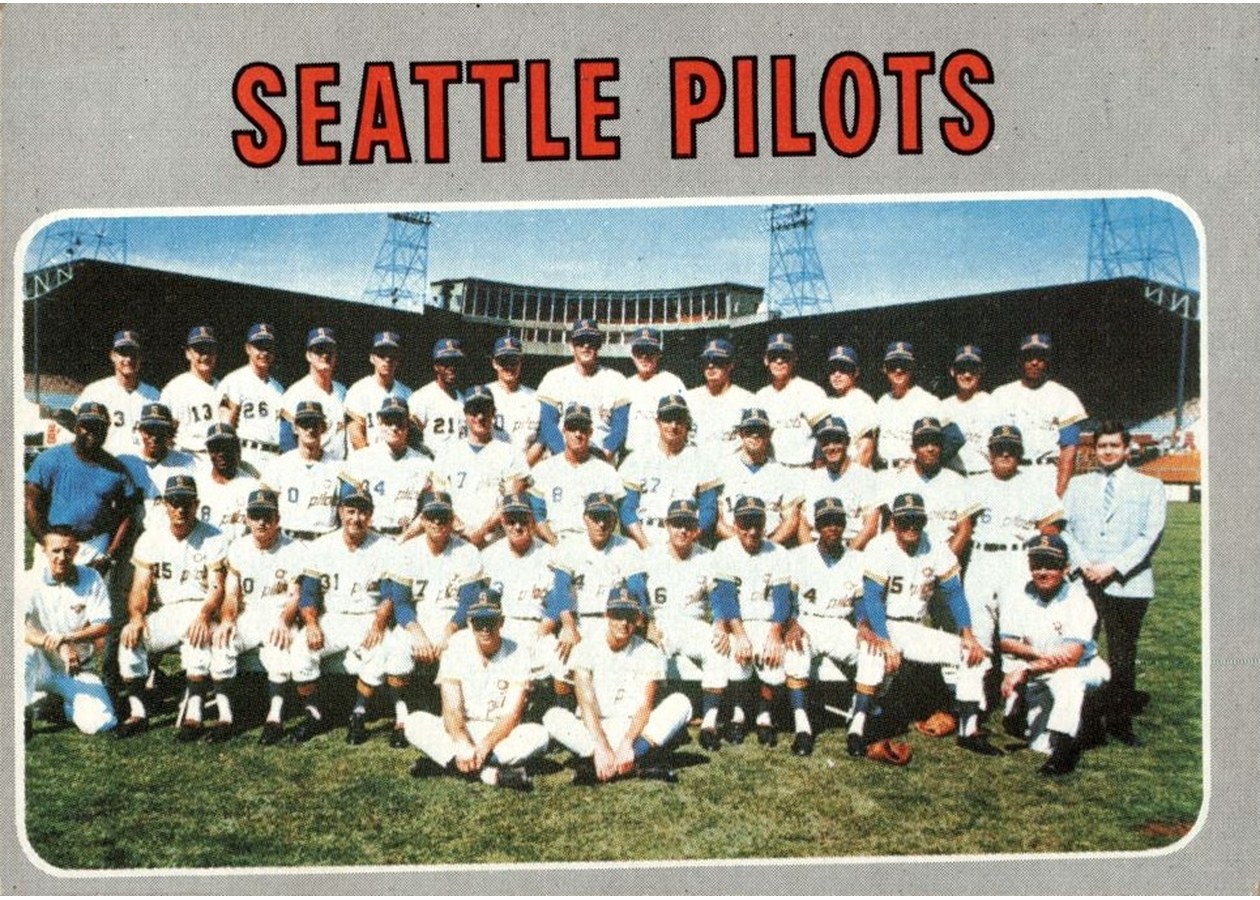1970 Topps #713 Seattle Pilots