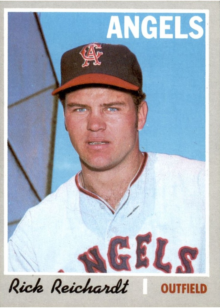 1970 Topps #720 Rick Reichardt, California Angels