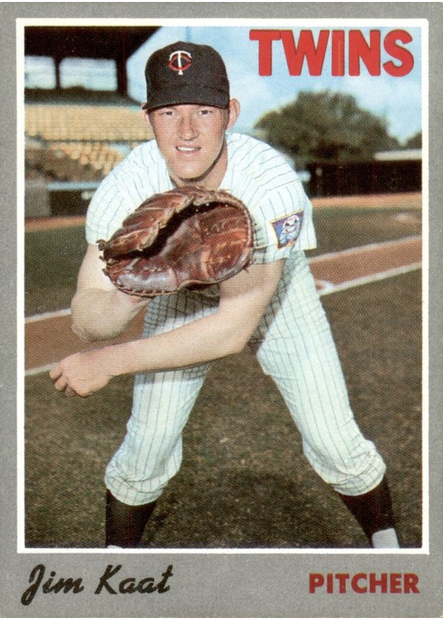 1970 Topps #75 Jim Kaat, Minnesota Twins