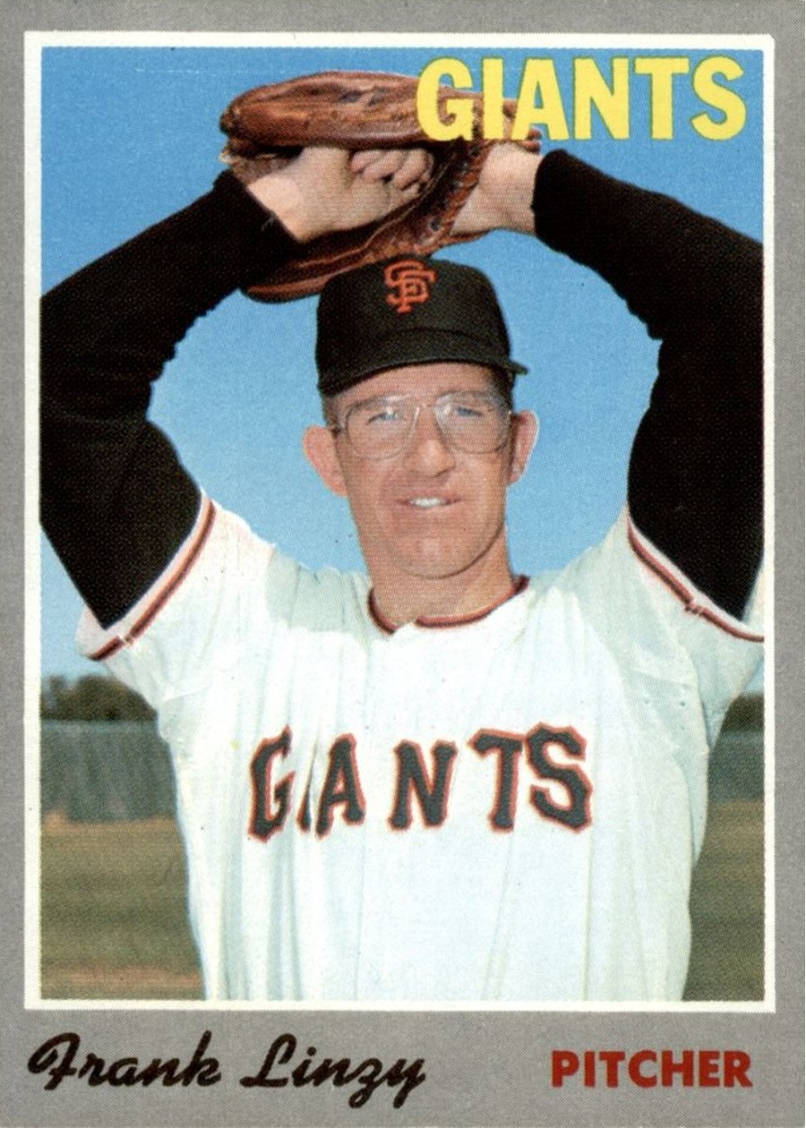 1970 Topps #77 Frank Linzy, San Francisco Giants
